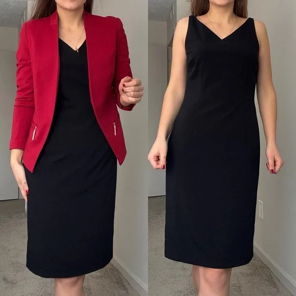 CARMEN Marc Valvo, Red Bussines Casual Jacket - Picture 3 of 10